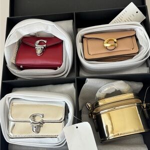 Coach Dragon Lunar New Year Gift Set with 4 Mini Bag Tabby Trail Sammy Studio